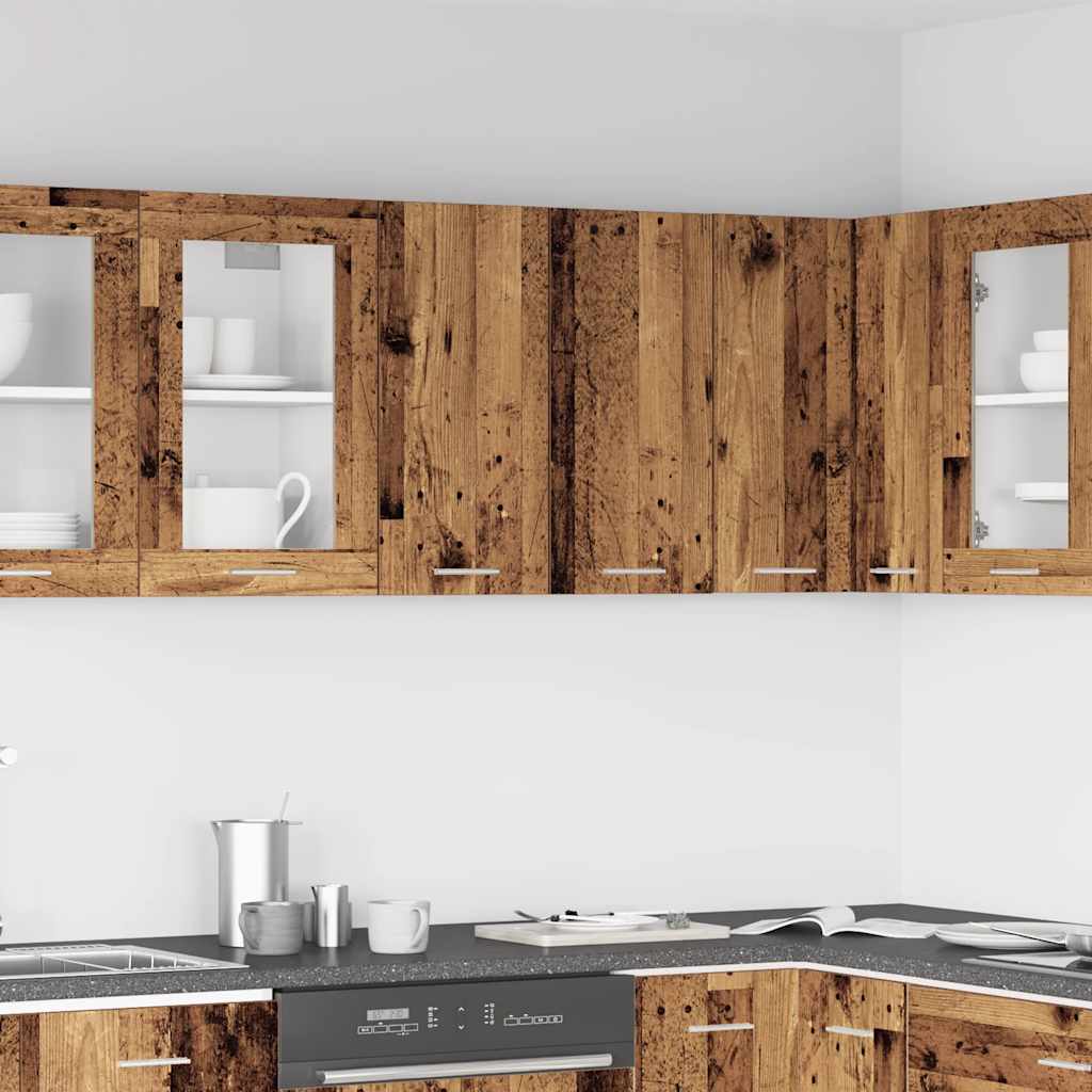 Pensile da Cucina “Lyon” Legno Antico 60x31x60 cm - homemem39