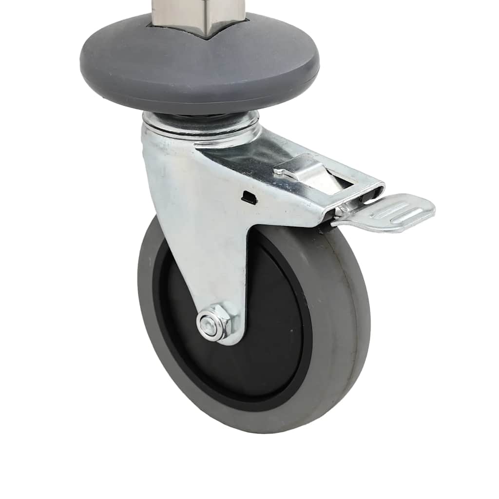 Carrello Portateglie con 6 GN Contenitori 39x55x87 cm - homemem39