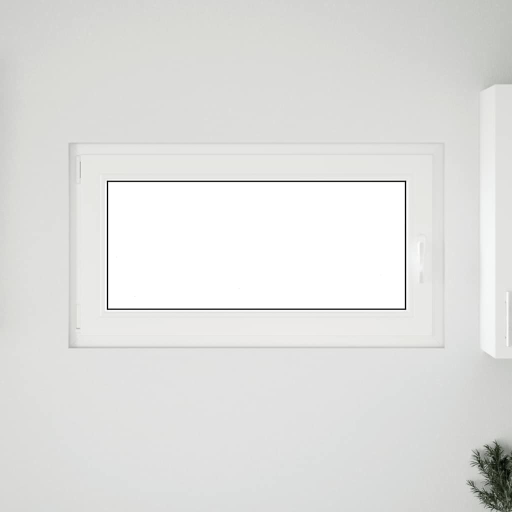 Finestra da cantina "RISOR" 110x70 cm anta ribalta DIN sinistra bianca
