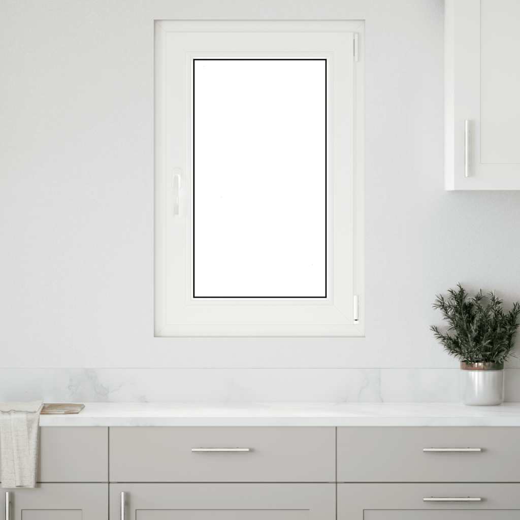 Finestra per Seminterrato RISOR 60x90cm Anta Ribalta DIN Destra