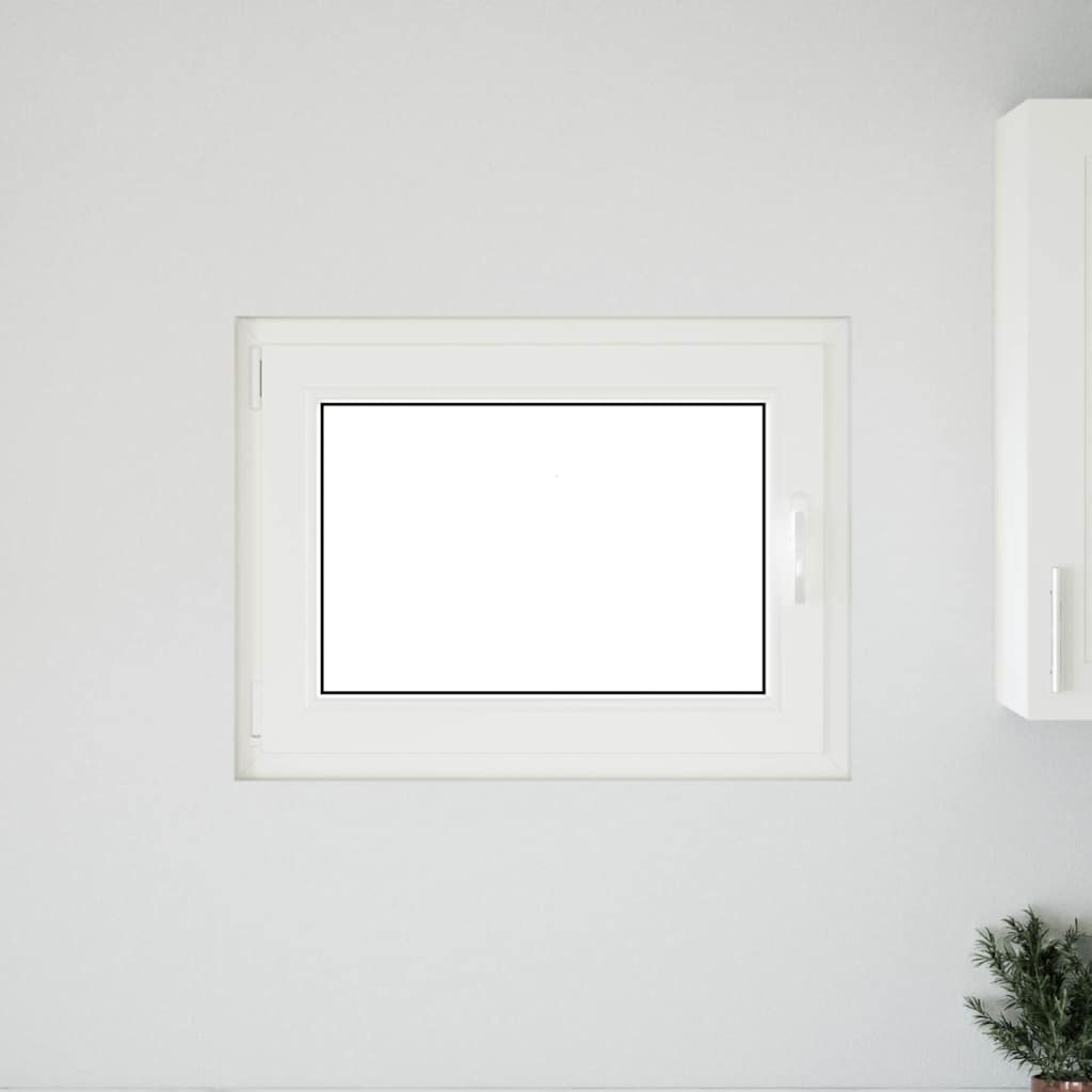 Finestra Seminterrato RISOR 80x60 cm Anta Ribalta DIN Sinistra