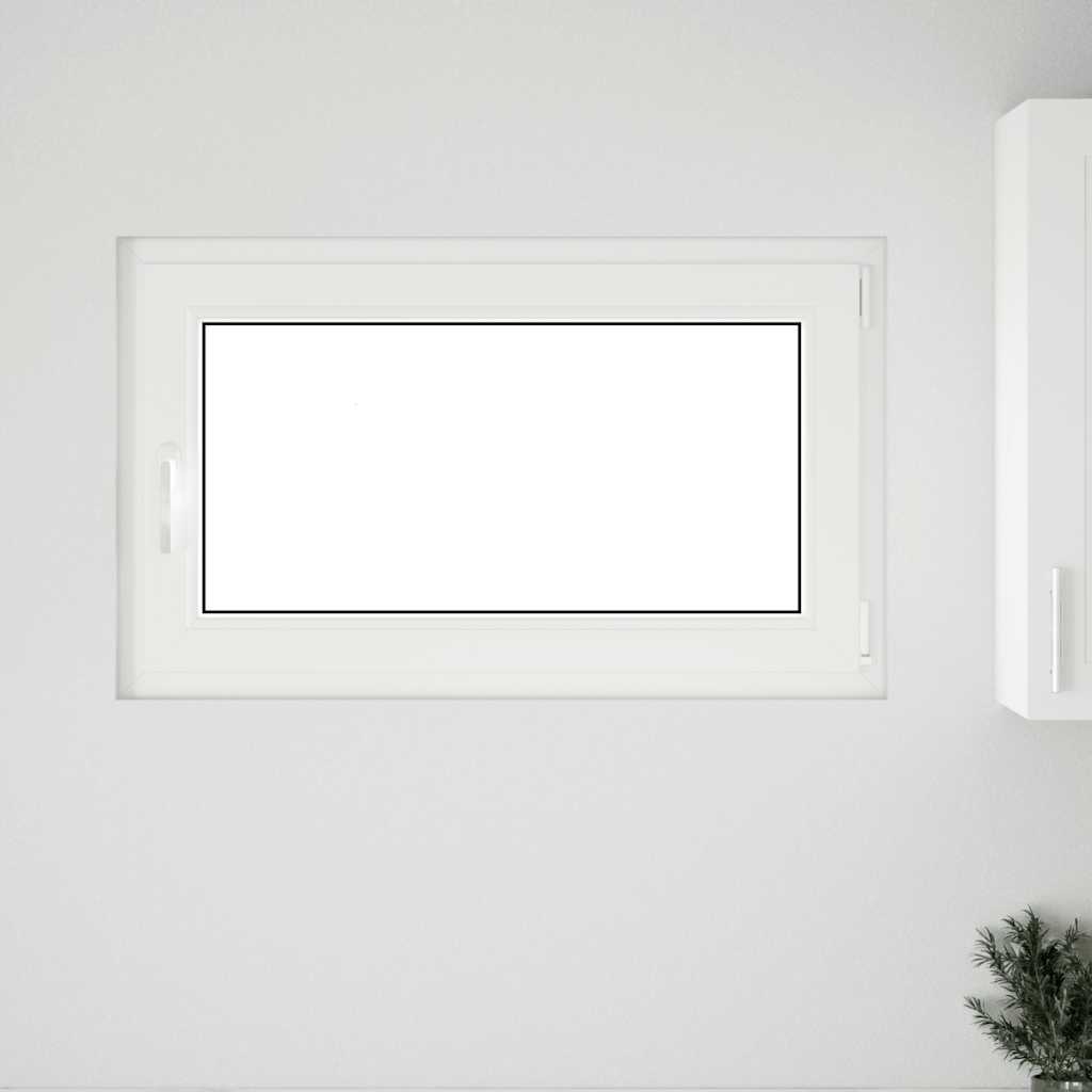 Finestra Seminterrato RISOR 100x60 cm Anta Ribalta DIN Destra