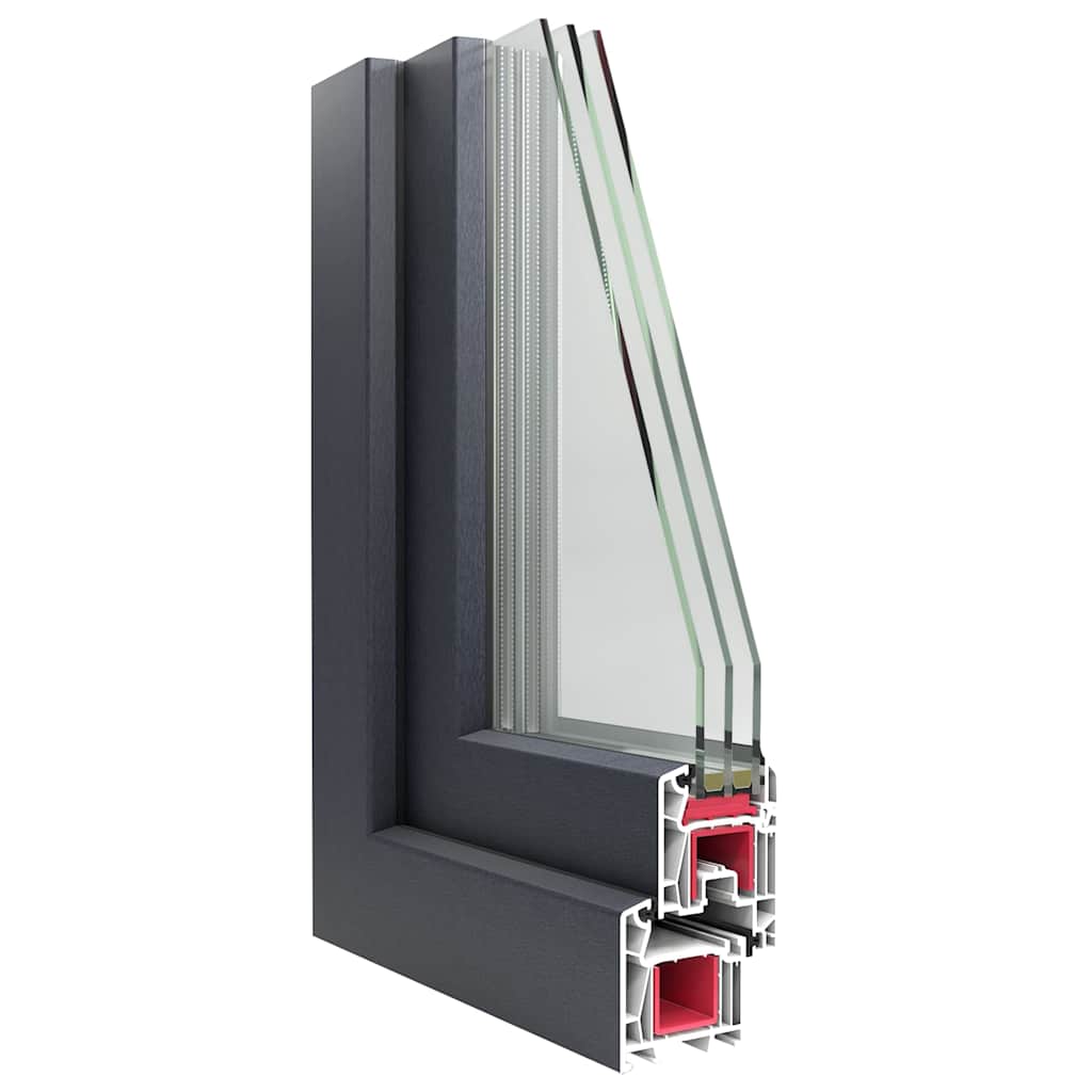 Finestra per Seminterrato RISOR 60x80cm Anta Ribalta DIN Destra