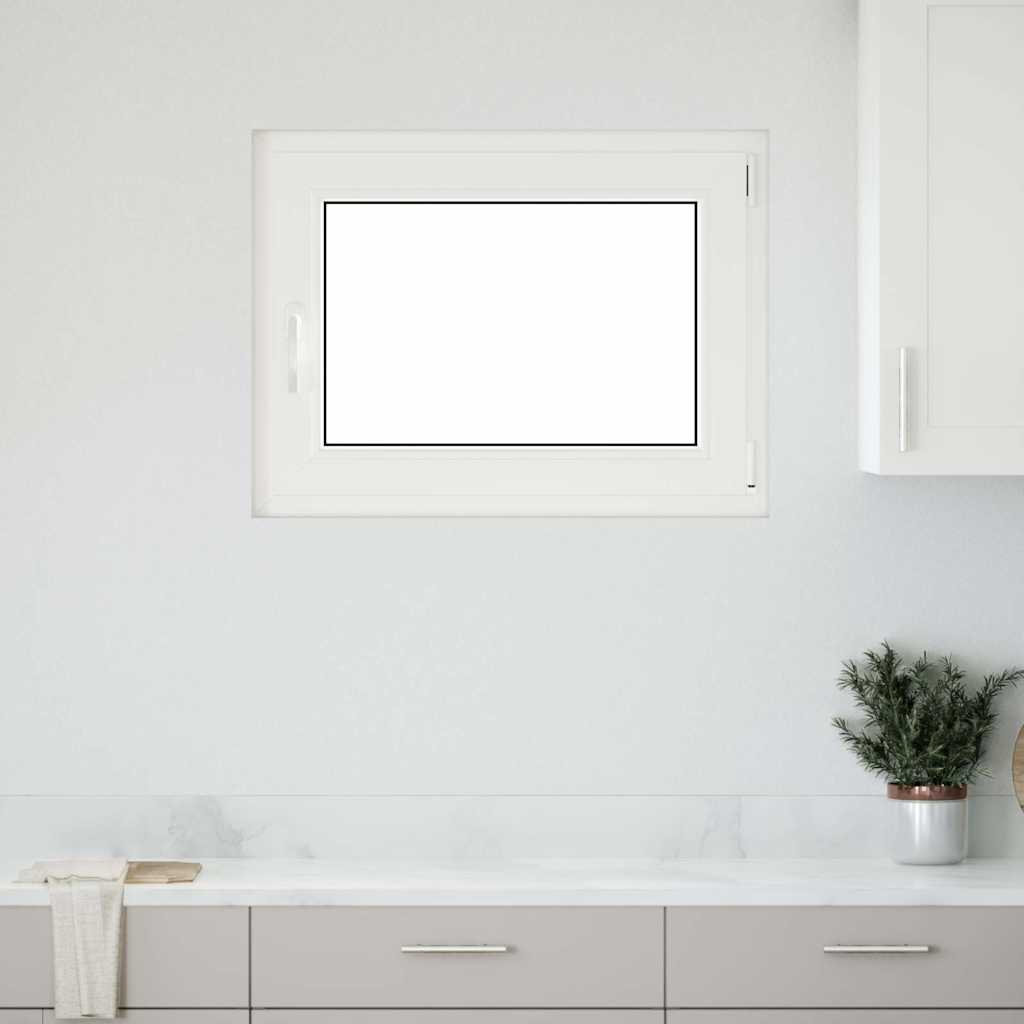 Finestra da cantina "RISOR" 80x70 cm anta-ribalta DIN destra antracite - homemem39