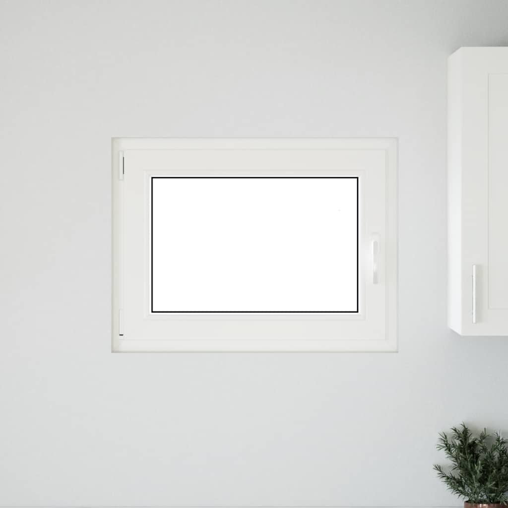 Finestra da cantina "RISOR" 90x70 cm anta-ribalta DIN sinistra antracite - homemem39