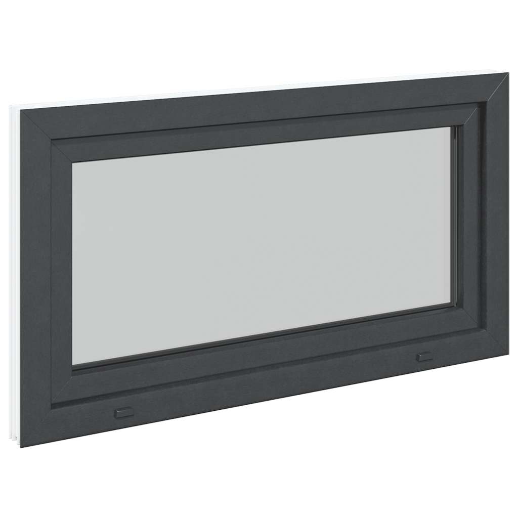 Finestra da cantina "RISOR" 110x70 cm anta-ribalta DIN sinistra antracite - homemem39
