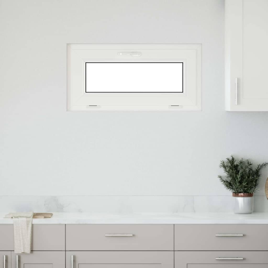 Finestra Seminterrato RISOR 80x40 cm Tilt 3 Vetri Antracite - homemem39