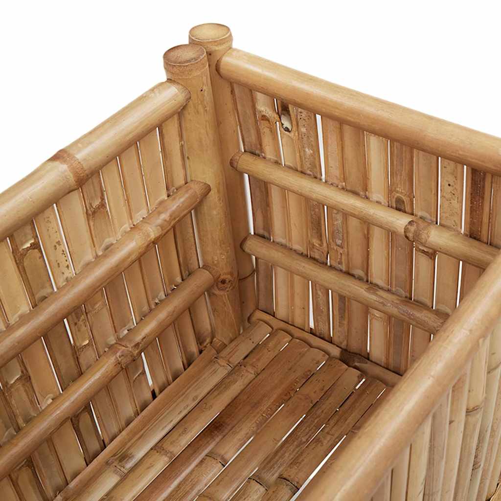 Letto rialzato da giardino Marrone 90 x 35 x 70 cm Bambù