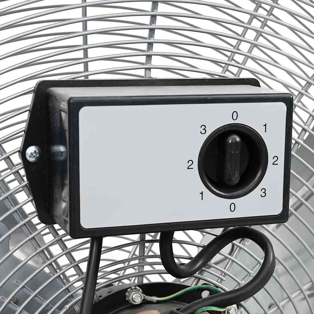 Ventilatore a tamburo con ruota 79 x 37 x 82 cm Alluminio
