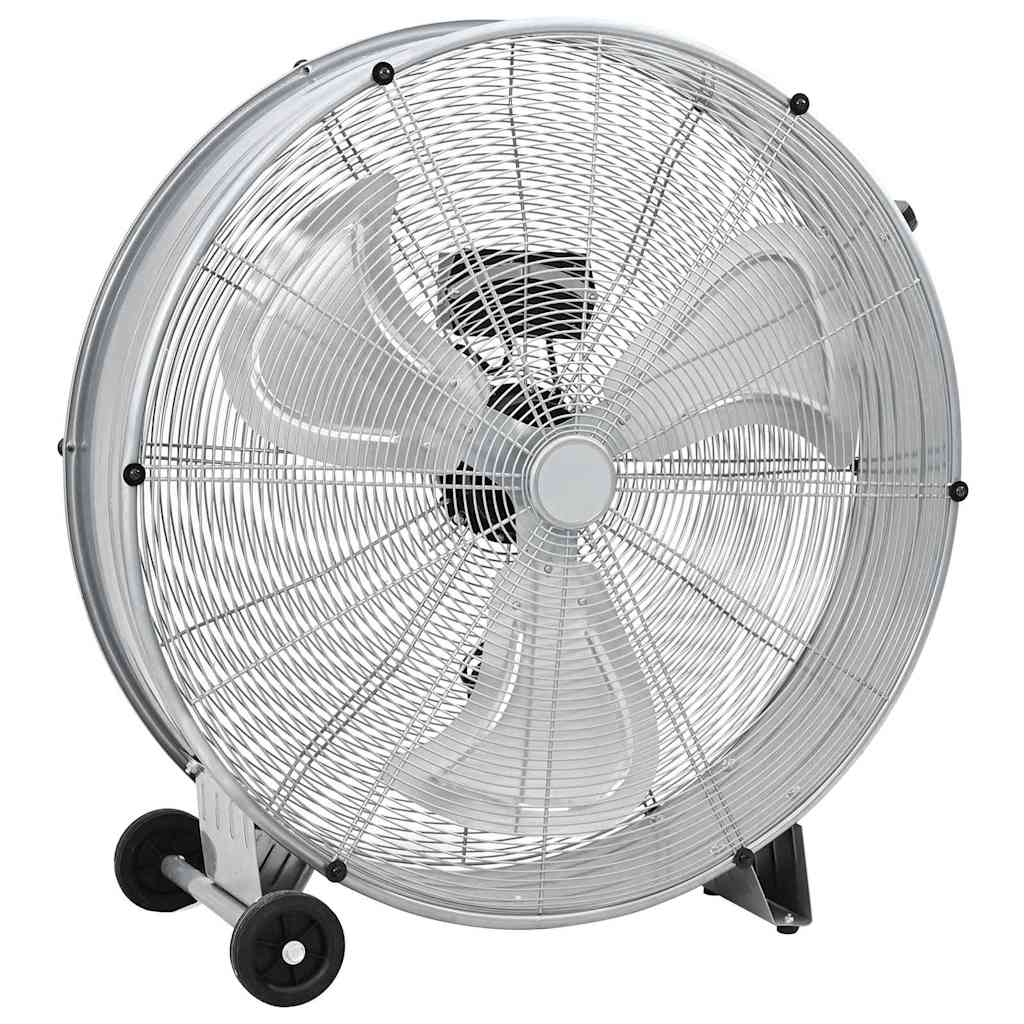 Ventilatore a tamburo con ruota 79 x 37 x 82 cm Alluminio