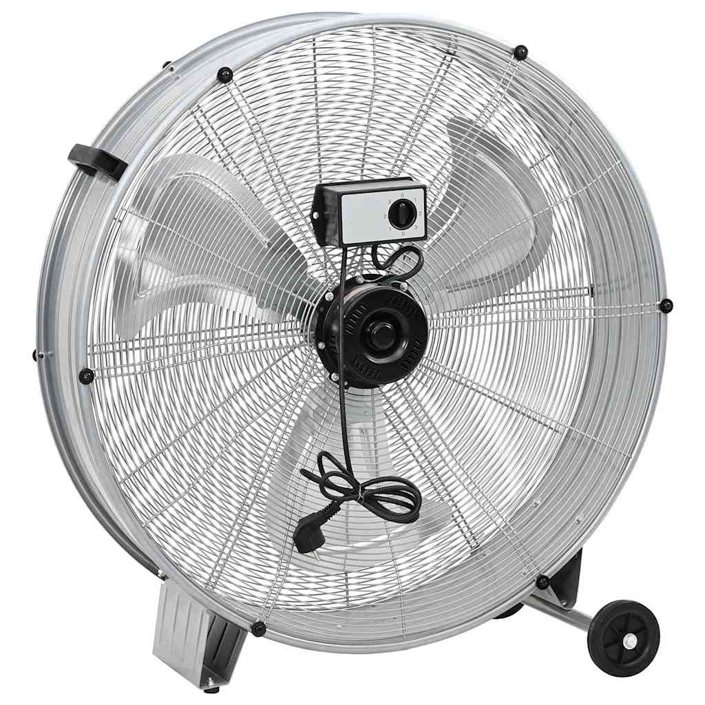 Ventilatore a tamburo con ruota 79 x 37 x 82 cm Alluminio