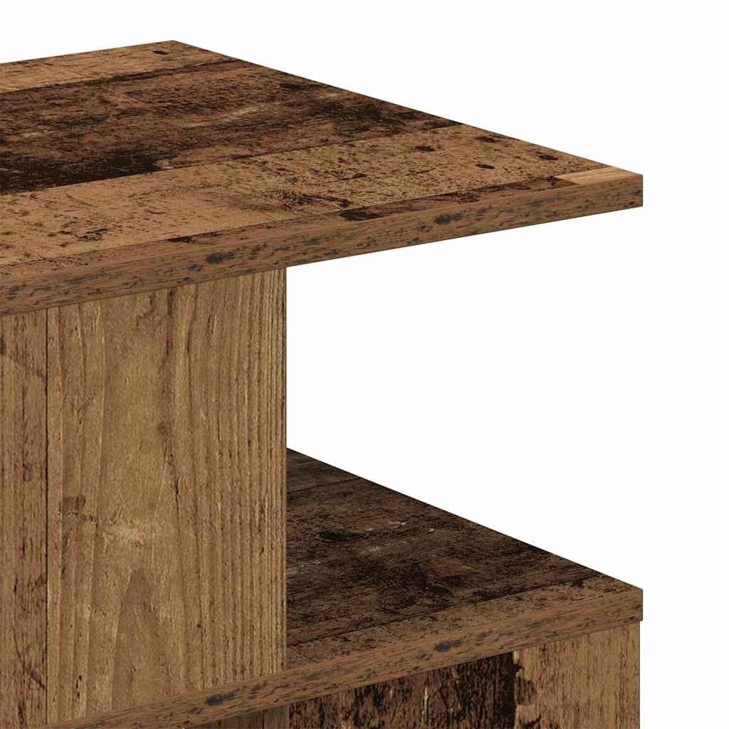 Tavolo laterale Legno vecchio 40 x 40 x 40 cm Legno multistrato