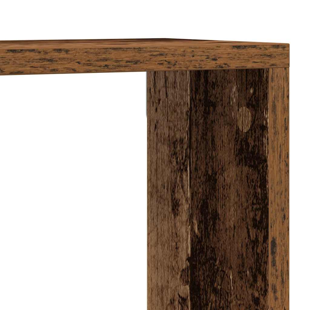 Scaffali da parete 4 pcs Legno vecchio 80 x 15 x 26 cm | homemem39
