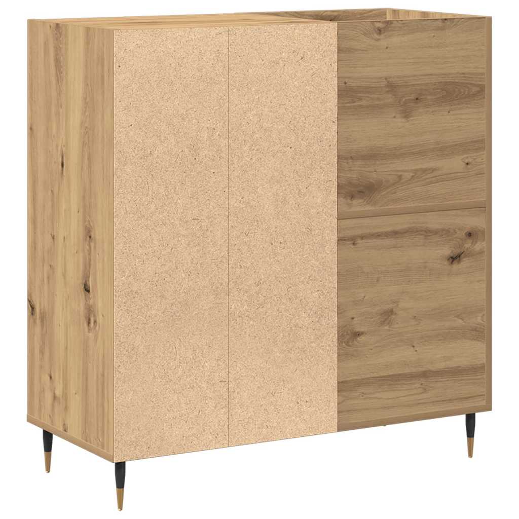 Mobile porta vinili Legno vecchio 85 x 38 x 89 cm