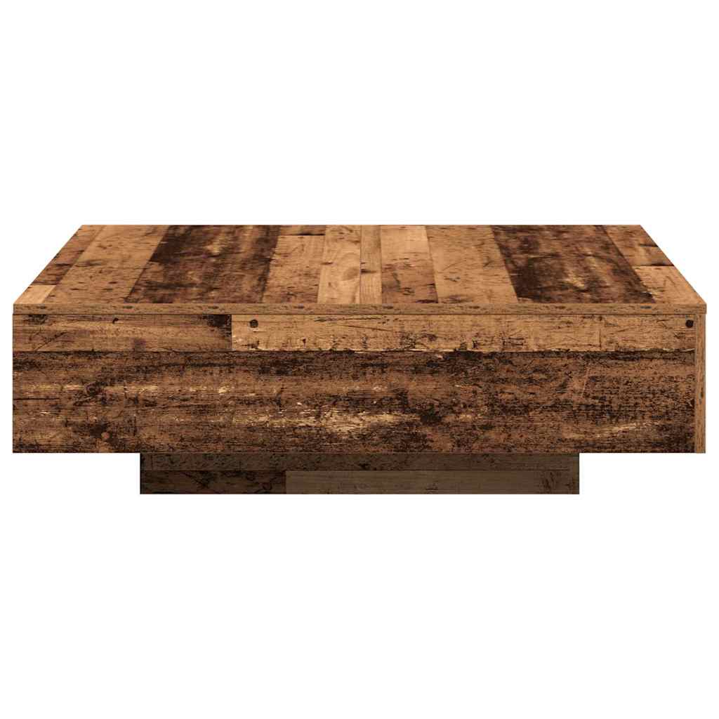 Tavolino da salotto Legno vecchio 100 x 100 x 31 cm