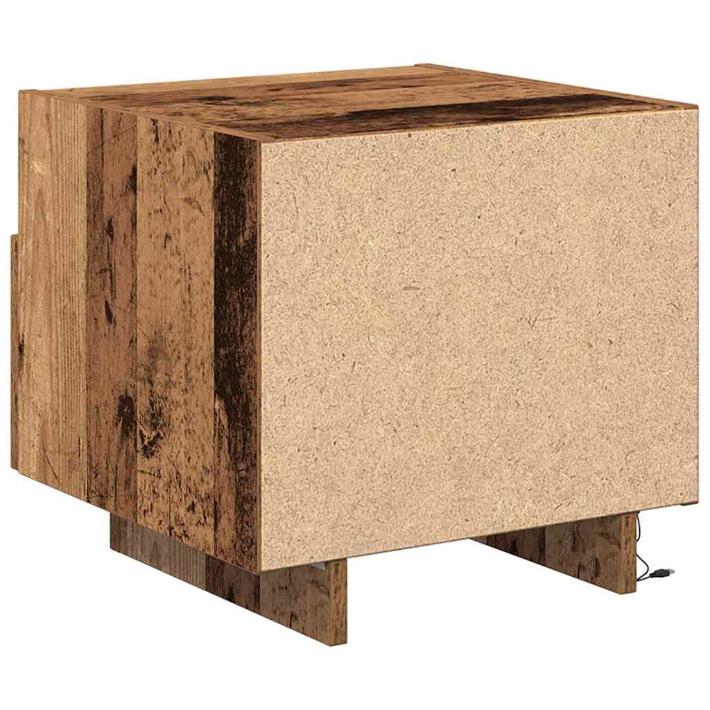 Armadio da Notte 2 pcs Legno vecchio 40 x 39 x 37 cm | homemem39