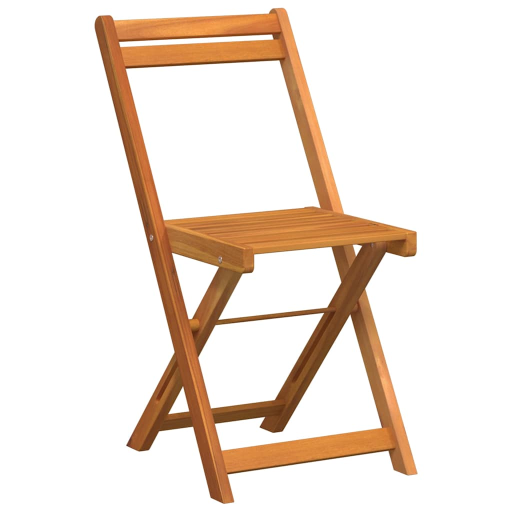 Set bistrot 5 pcs Marrone legno massello di acacia