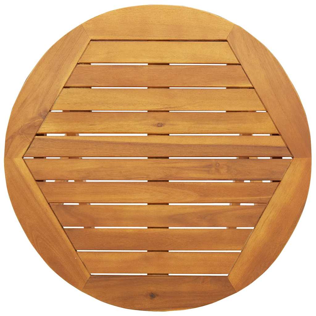 Set bistrot 3 pcs Marrone legno massello di acacia