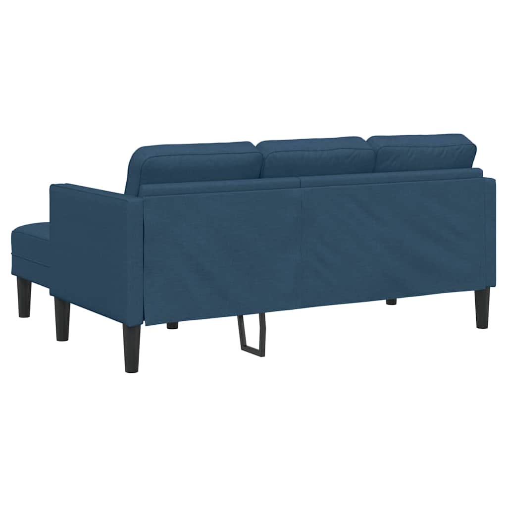 Set di divani 2 pcs Blu 173 x 131 x 67 cm Tessuto
