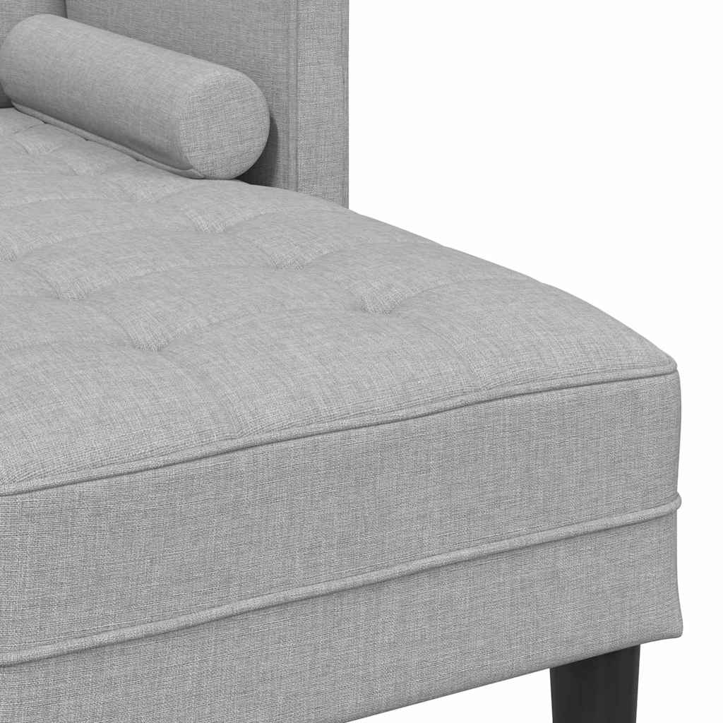 Set di divani 2 pcs Grigio nuvola 173 x 131 x 67 cm Tessuto