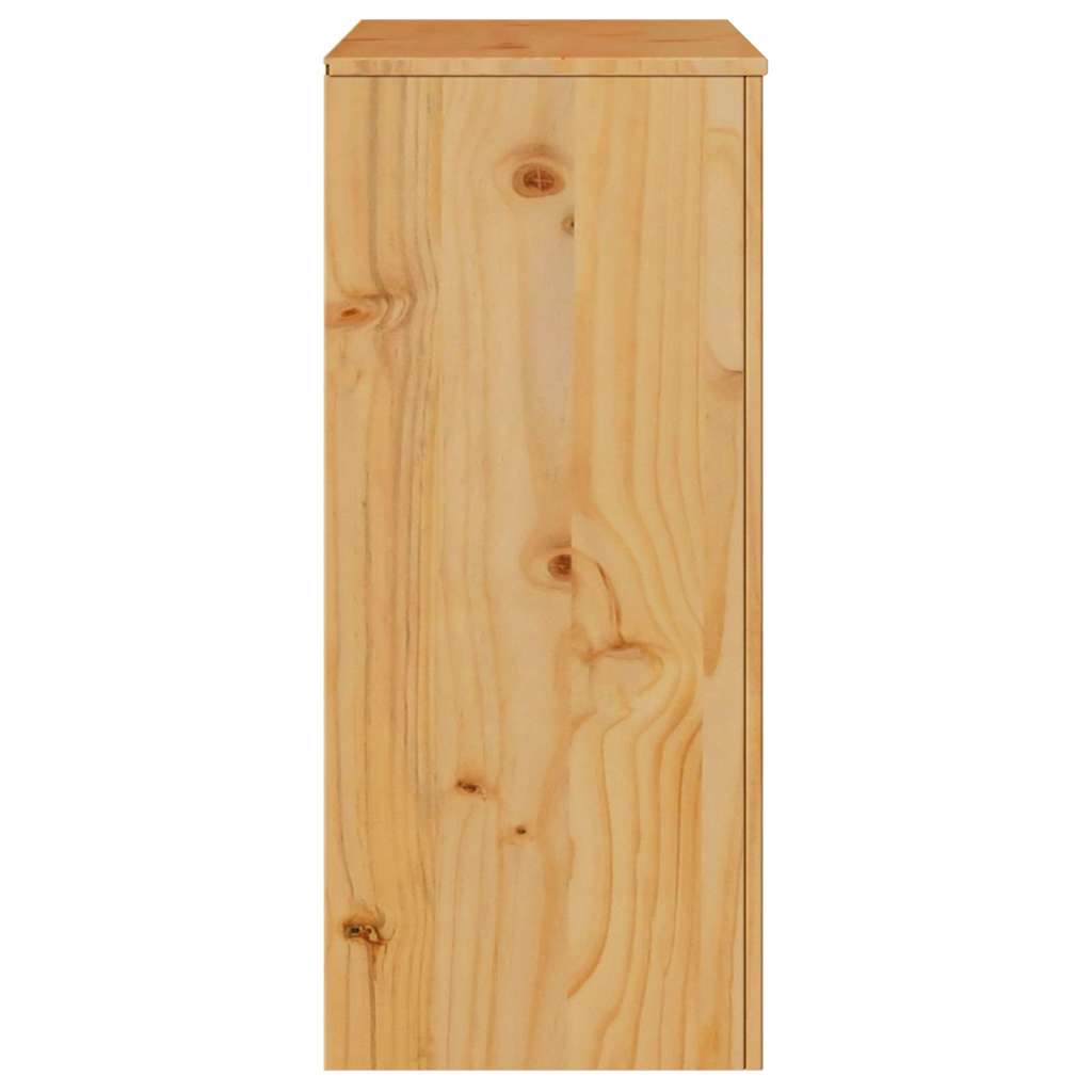 Cassettiera con cassetto Drammen Marrone 76.5 x 40 x 91 cm