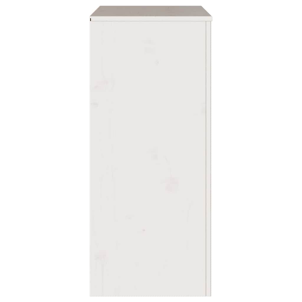 Cassettiera con cassetto Drammen Bianco 76.5 x 40 x 91 cm