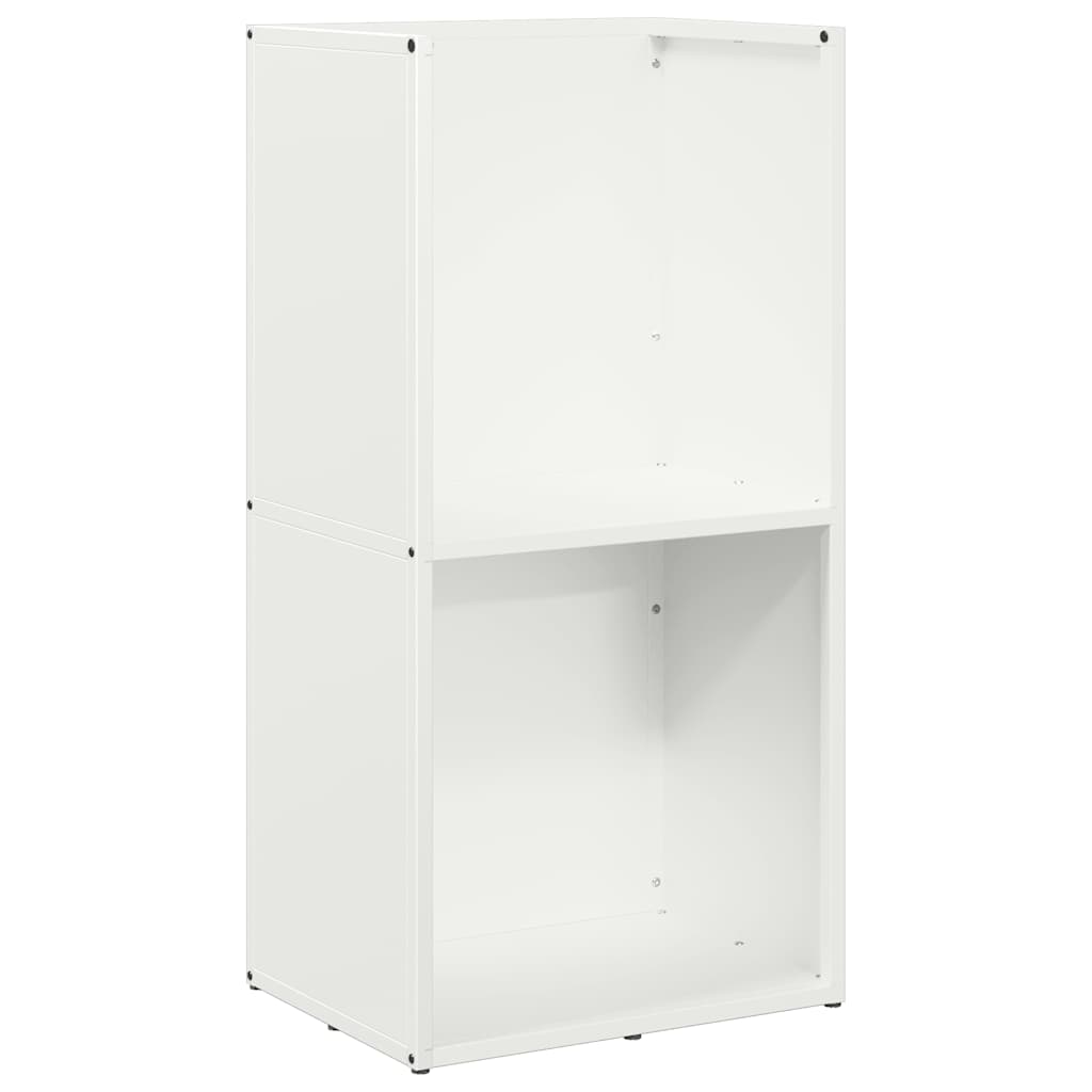 Rastrelliera per Legna da Ardere Bianca 40x30x80 cm - homemem39