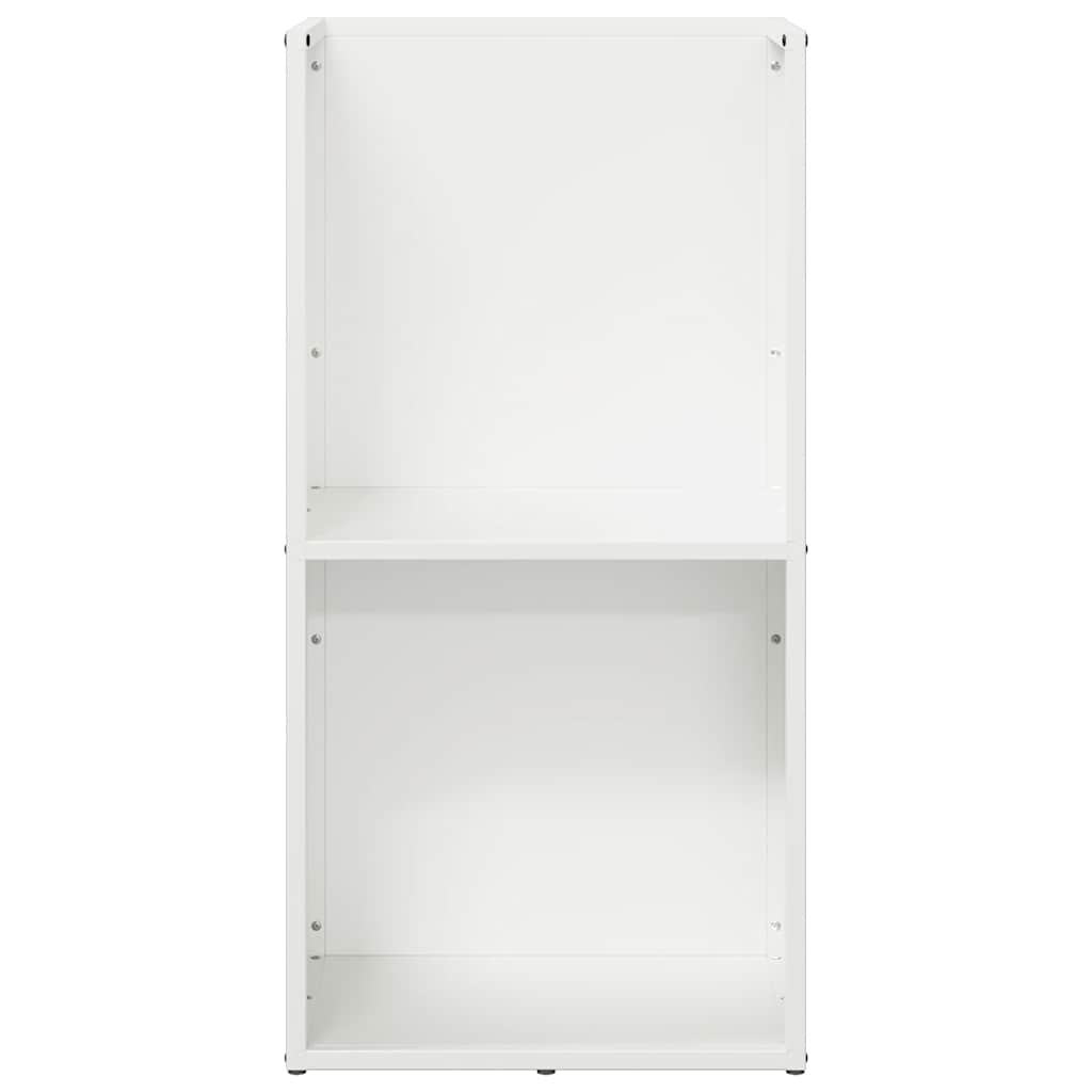 Rastrelliera per Legna da Ardere Bianca 40x30x80 cm - homemem39