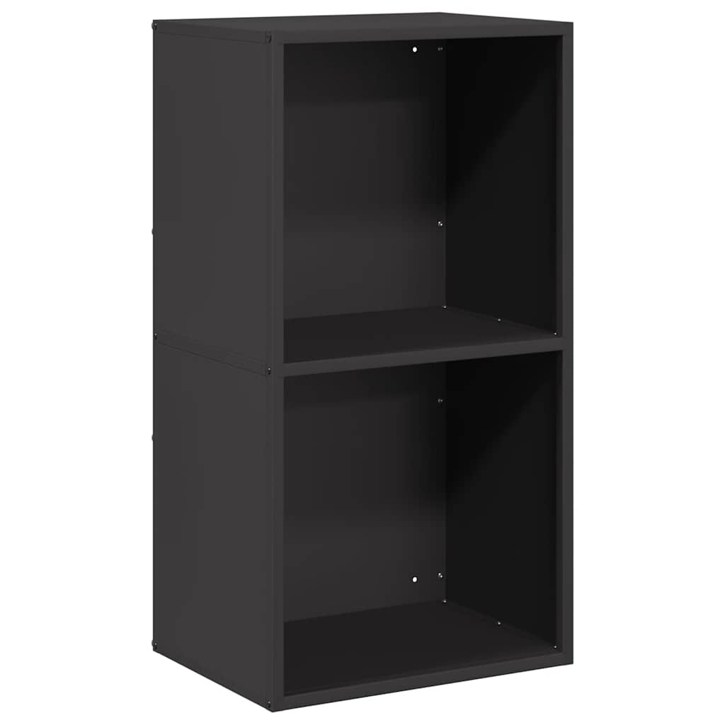 Rastrelliera per Legna da Ardere Nera 40x30x75 cm - homemem39