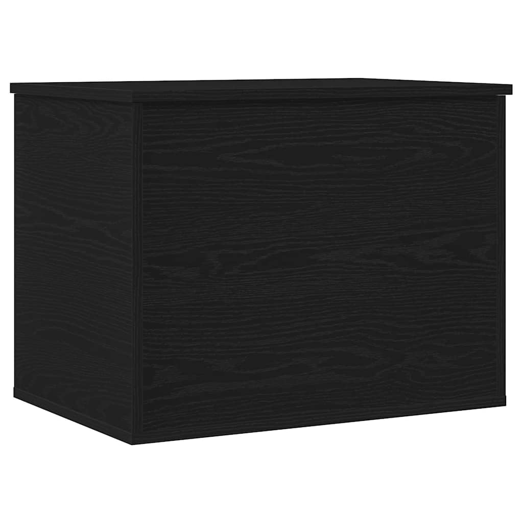 Scatola di Stoccaggio Rovere nero 60 x 42 x 46 cm