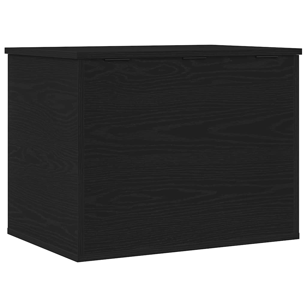 Scatola di Stoccaggio Rovere nero 60 x 42 x 46 cm