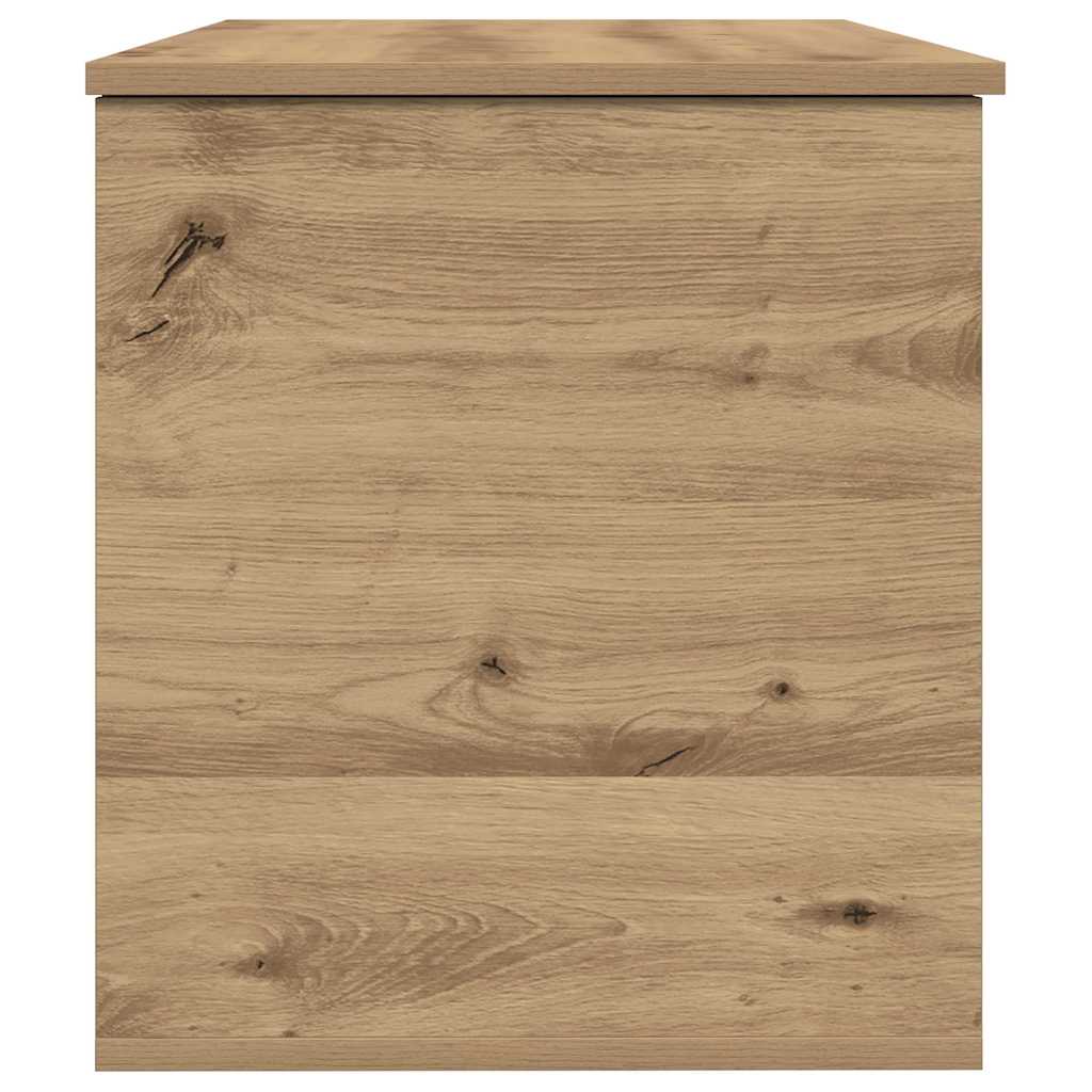 Scatola di Stoccaggio rovere artigianale 100 x 42 x 46 cm