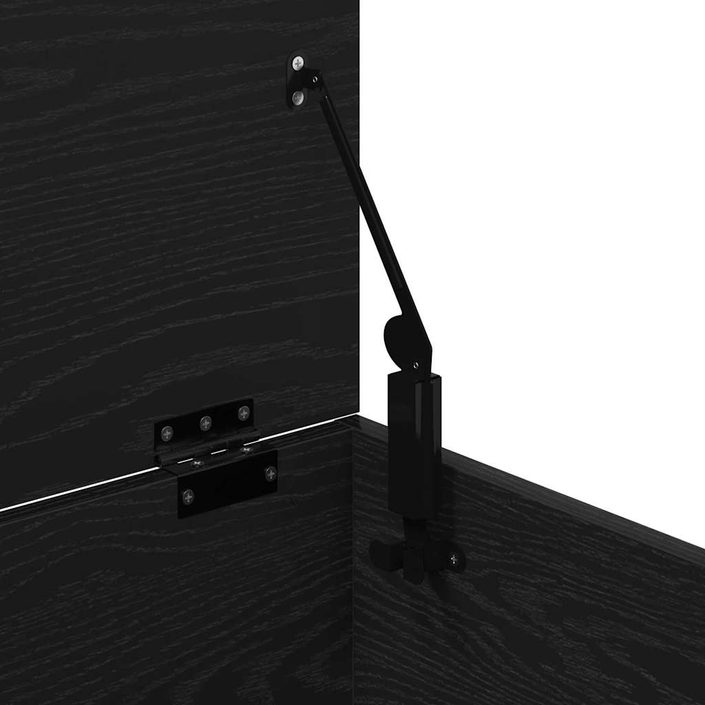 Scatola di Stoccaggio Rovere nero 100 x 42 x 46 cm