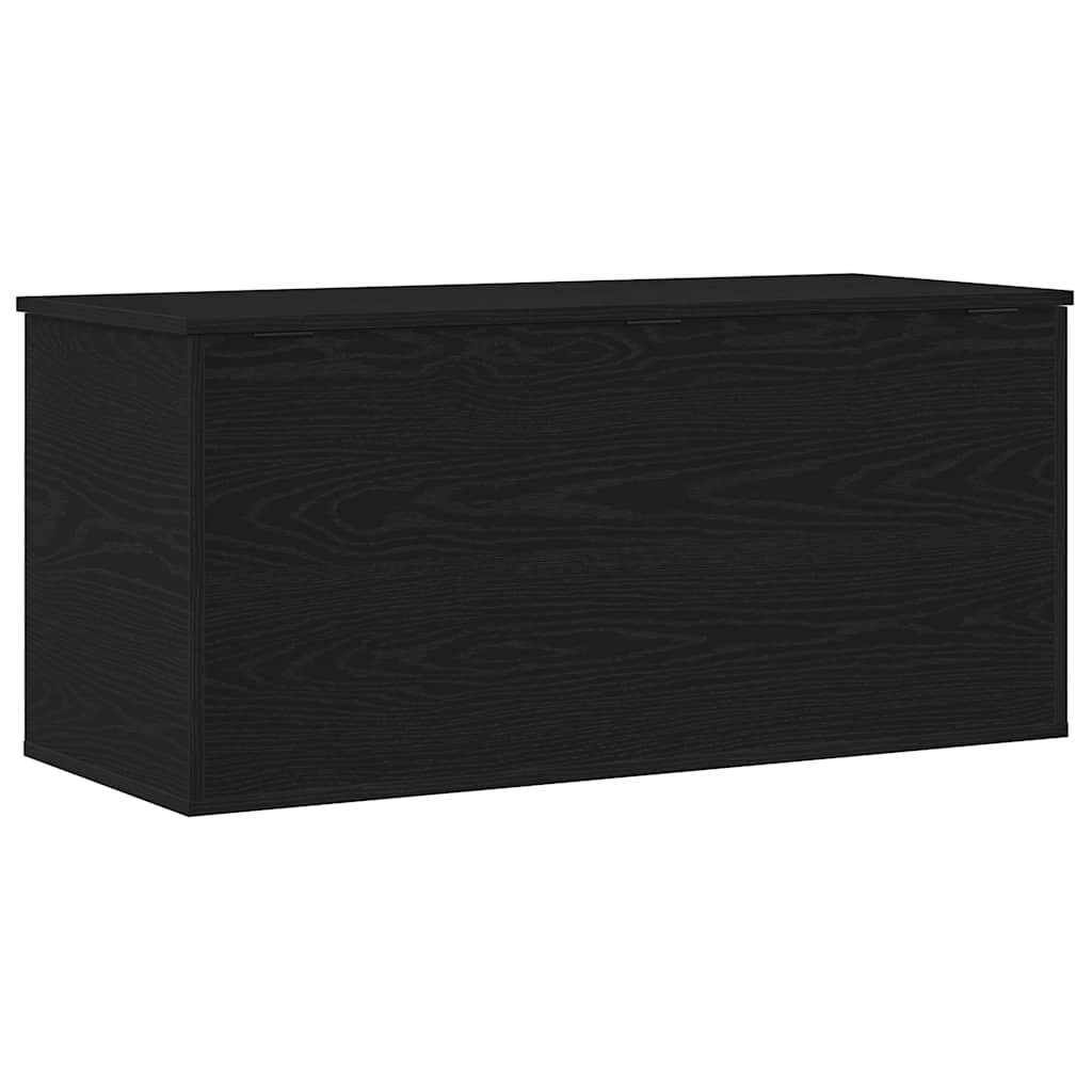 Scatola di Stoccaggio Rovere nero 100 x 42 x 46 cm