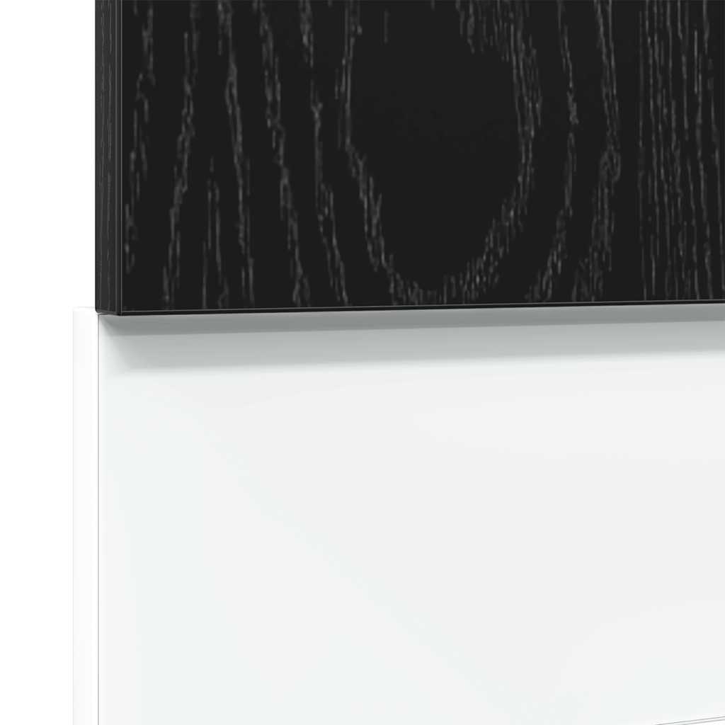 Pannello Lavastoviglie “Lyon” Rovere Nero 45x1,5x67 cm - homemem39