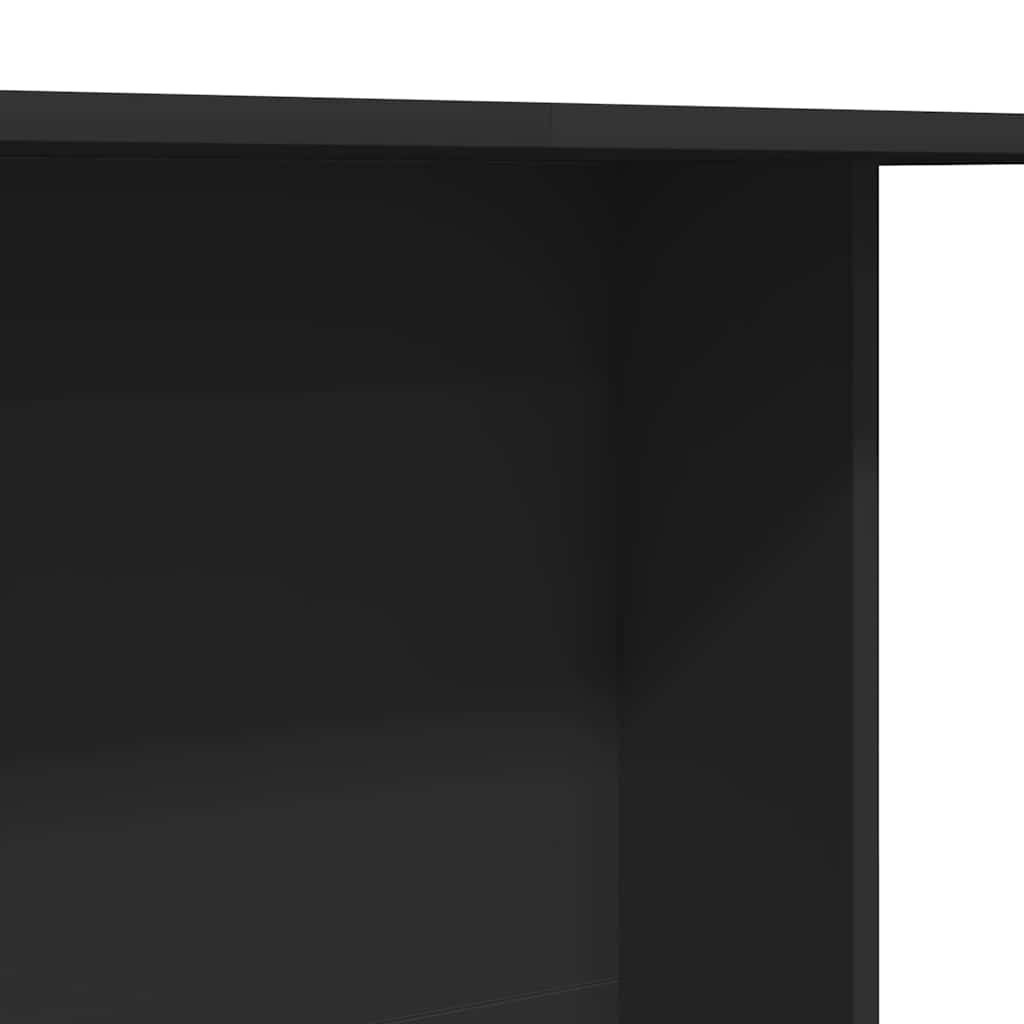 Tavolo da pranzo Nero 110 x 60 x 75 cm Legno multistrato