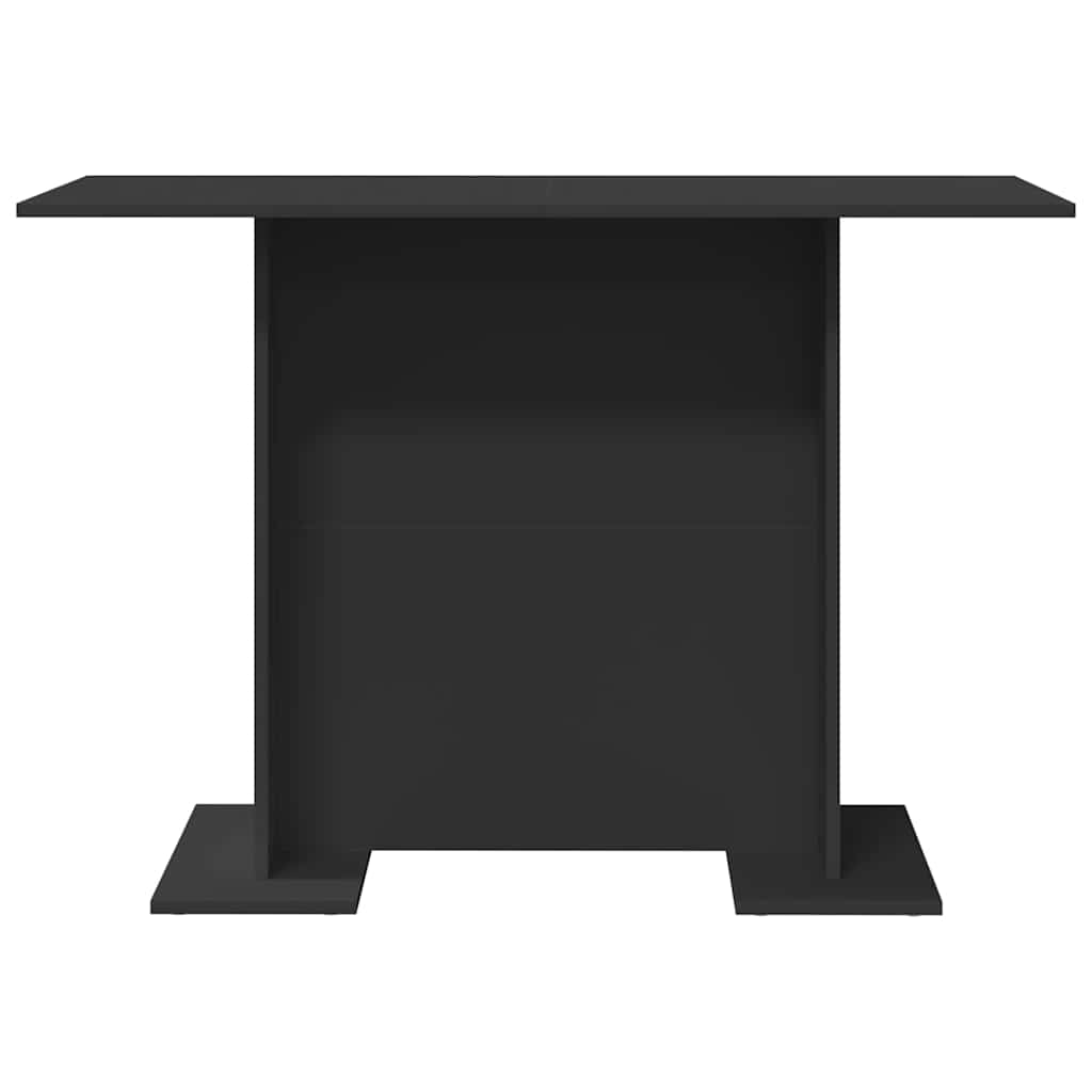 Tavolo da pranzo Nero 110 x 60 x 75 cm Legno multistrato