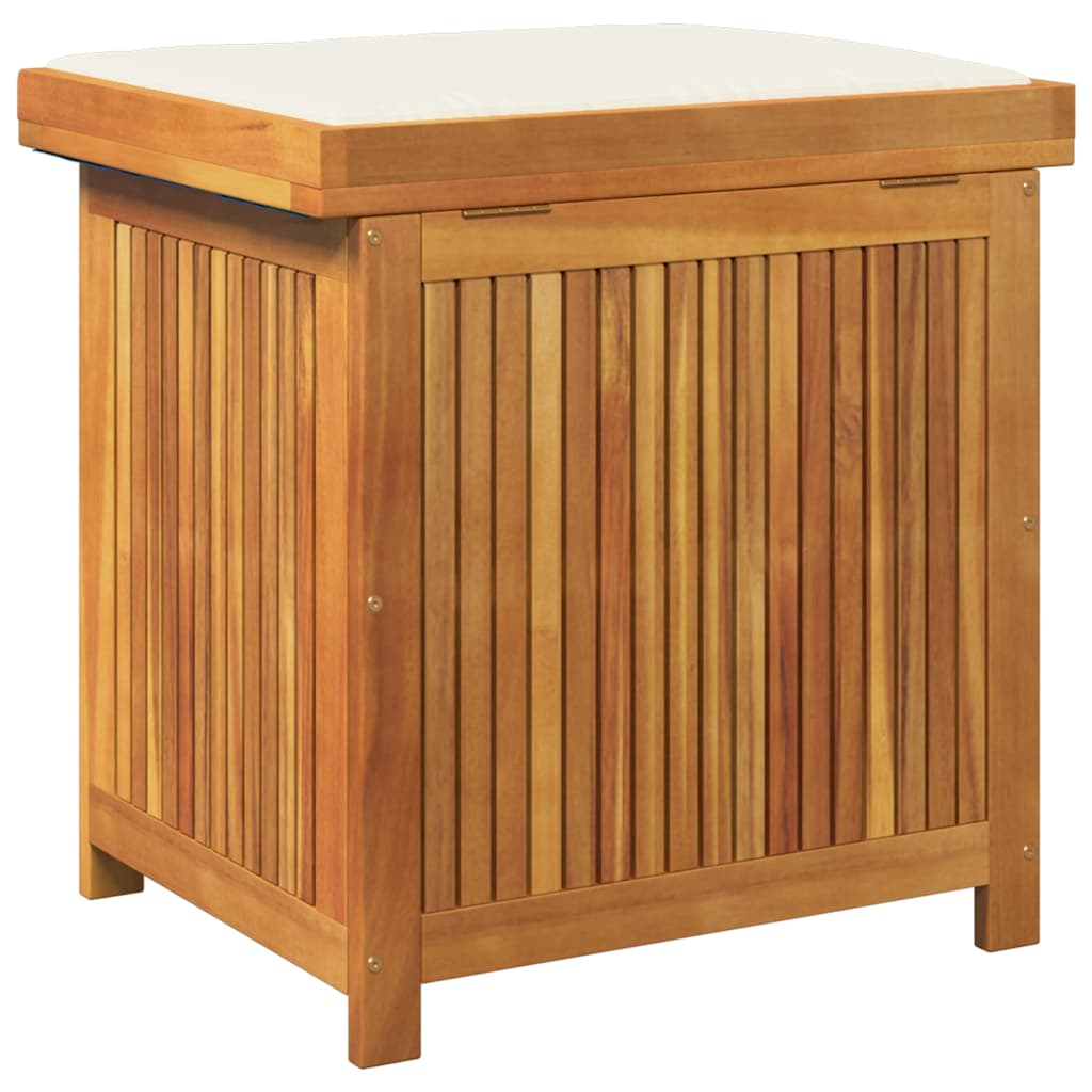 Scatola Cuscini da Esterno 60x50x61 cm Legno Massello Acacia - homemem39