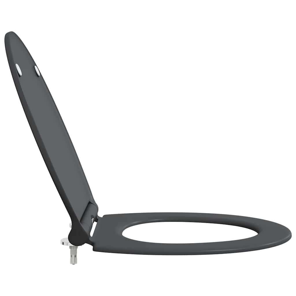 Sedile del WC con rilascio rapido Antracite
