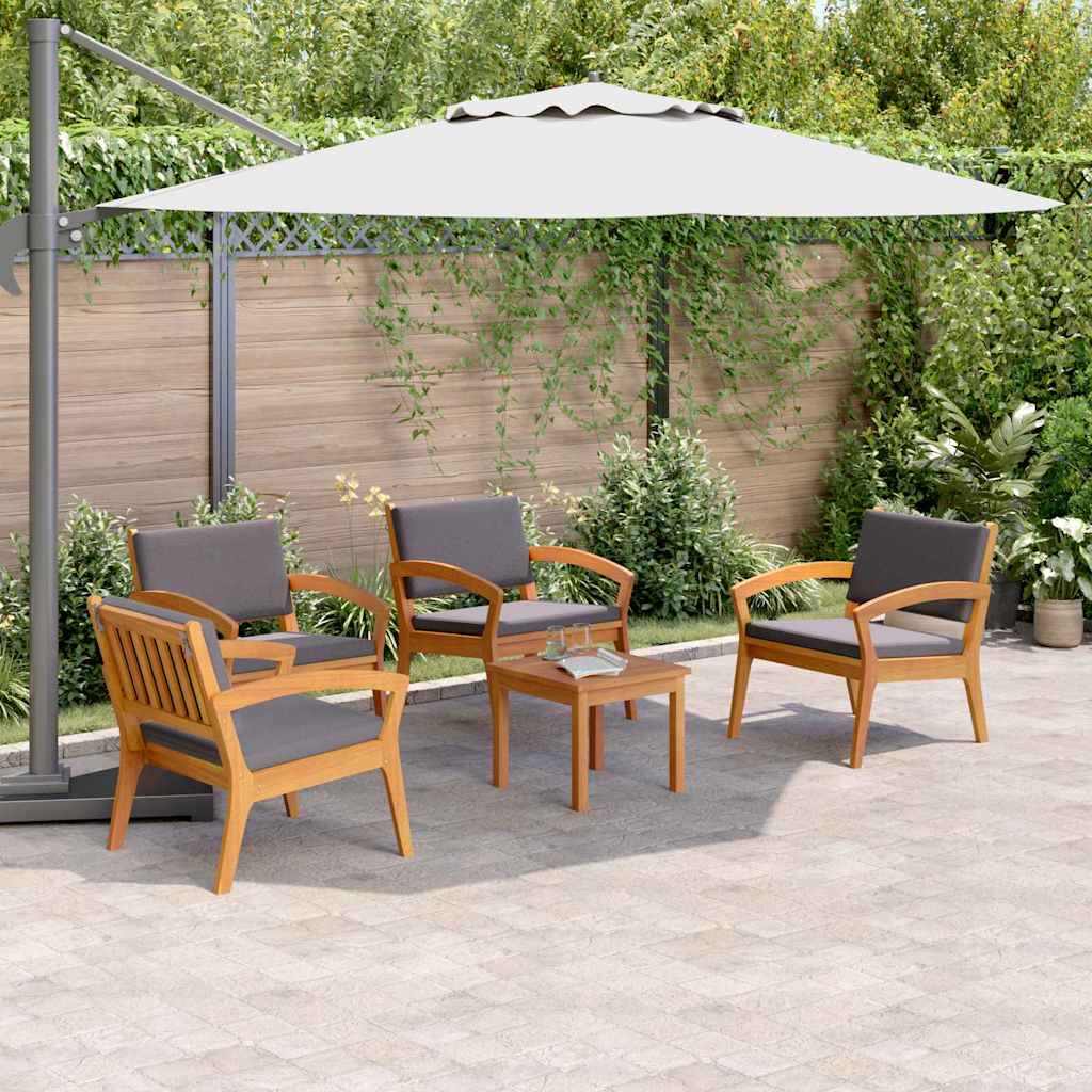 Set bistrot 5 pcs Marrone 45 x 45 x 38cm