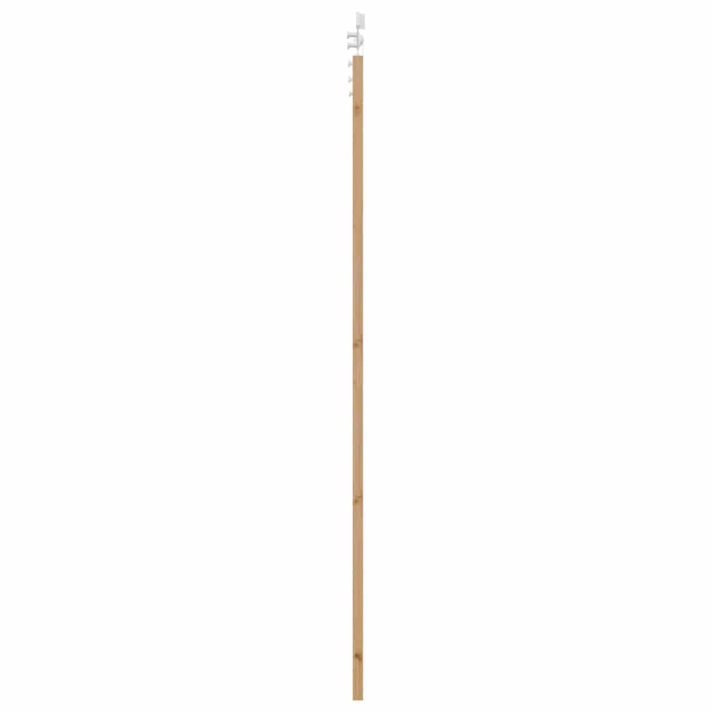 Porta Scorrevole ORKDAL Marrone 78 x 232 cm Legno e metallo