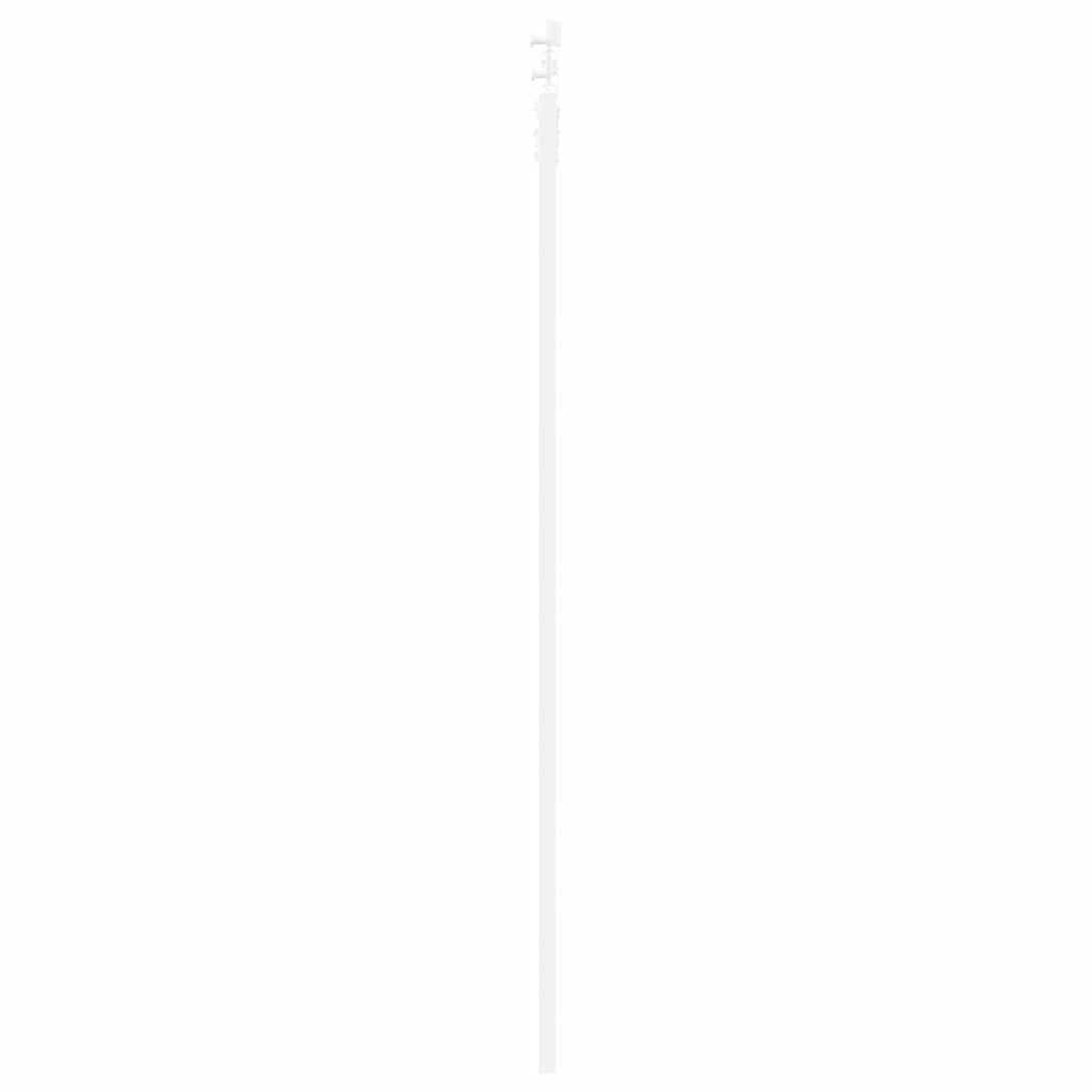 Porta Scorrevole Bianco 73.5 x 211 cm Legno e metallo