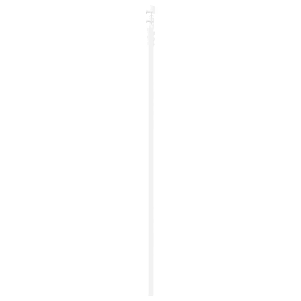 Porta Scorrevole Bianco 73.5 x 198.5 cm Legno e metallo