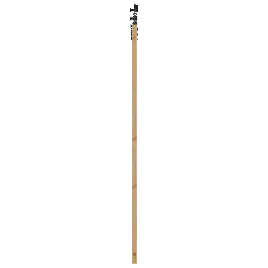 Porta Scorrevole Marrone 73.5 x 198.5 cm Legno e metallo