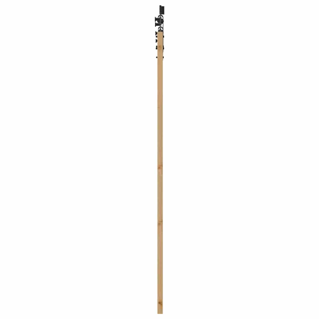 Porta Scorrevole ORKDAL Marrone 73.5 x 198.5 cm Legno e metallo