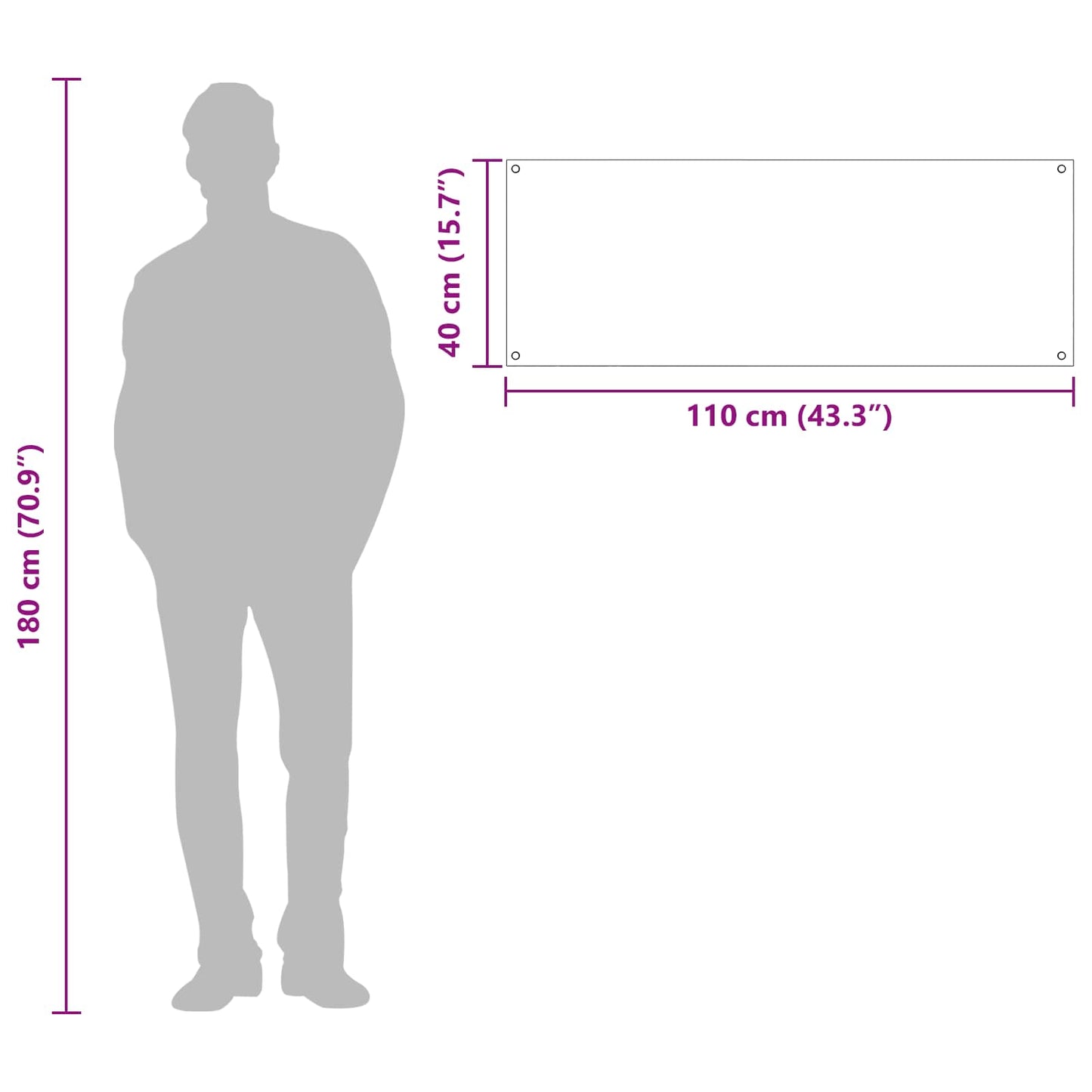 Rivestimento da Cucina Grigio chiaro 110 x 40 x 0,6 cm