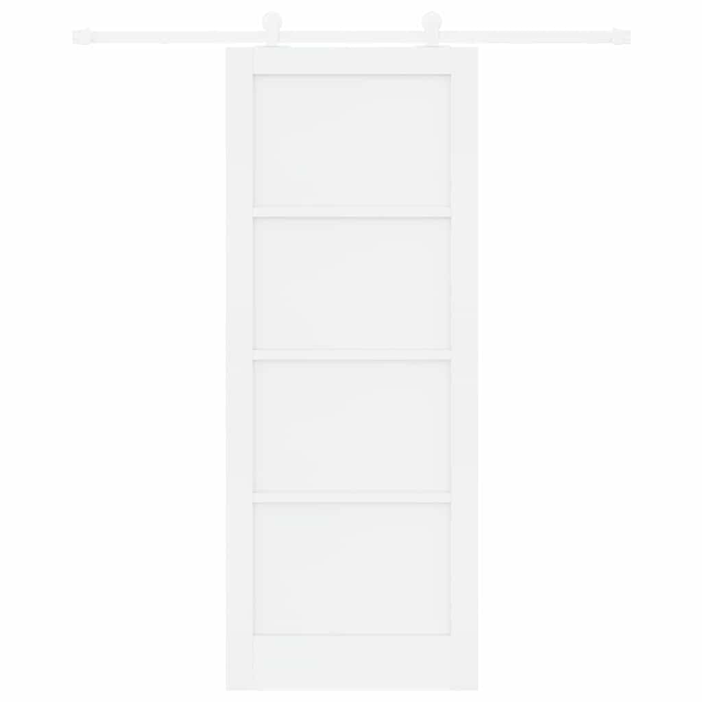 Set di Porte Scorrevoli Bianco 83 x 211 cm