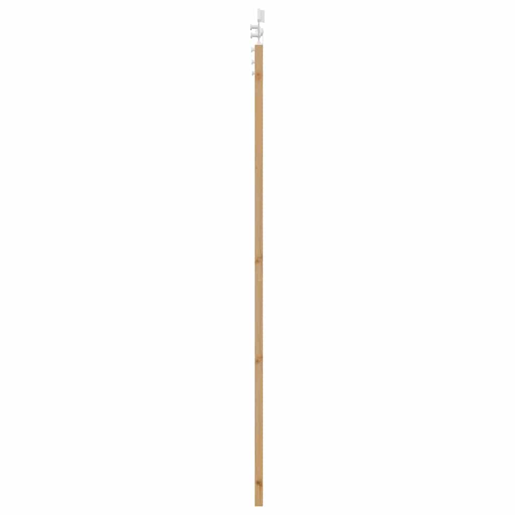 Set di Porte Scorrevoli Naturale e bianco 86 x 211 cm