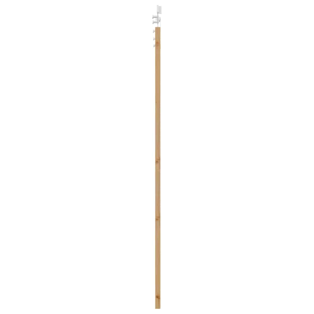 Set di Porte Scorrevoli Naturale e bianco 93 x 202 cm
