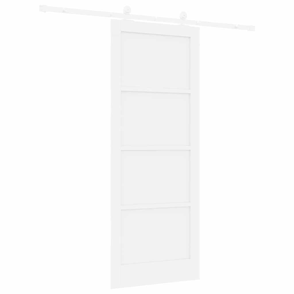 Set di Porte Scorrevoli ORKDAL Bianco 83 x 211 cm